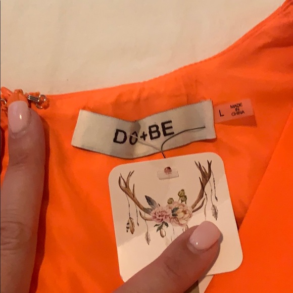 Bright orange Ramper! Never worn - Picture 3 of 5